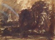 John Constable Stoke-by-Nayland,Suffolk oil painting